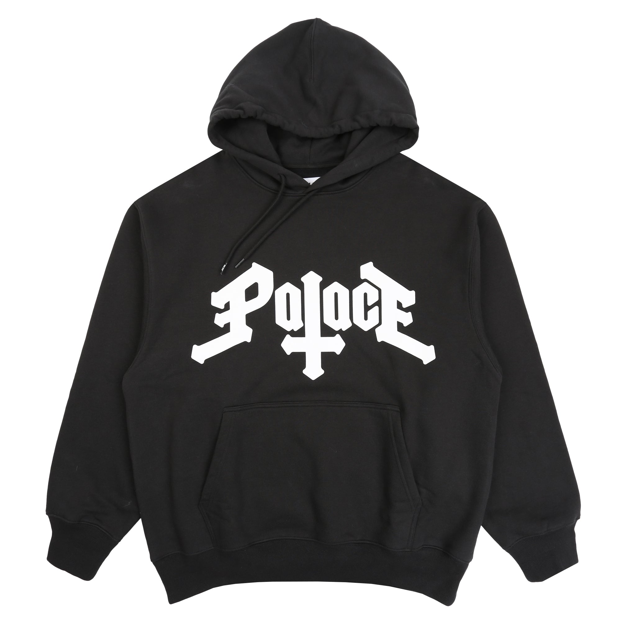 PALACE border logo hood black 【公式通販】