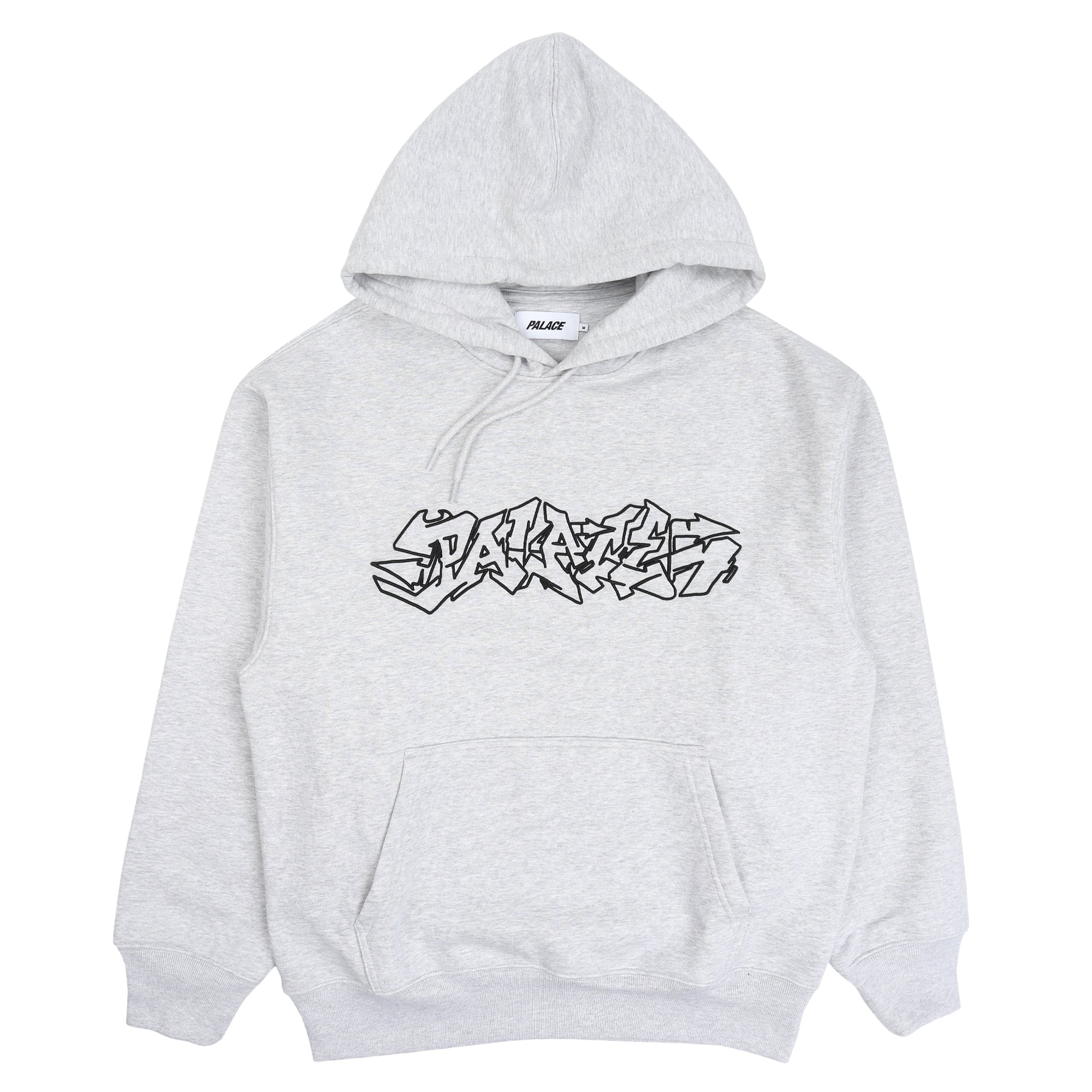 PALACE 26ss PUFFA HOOD GRAY サイズL PALACE PUFFA HOOD GREY MARL