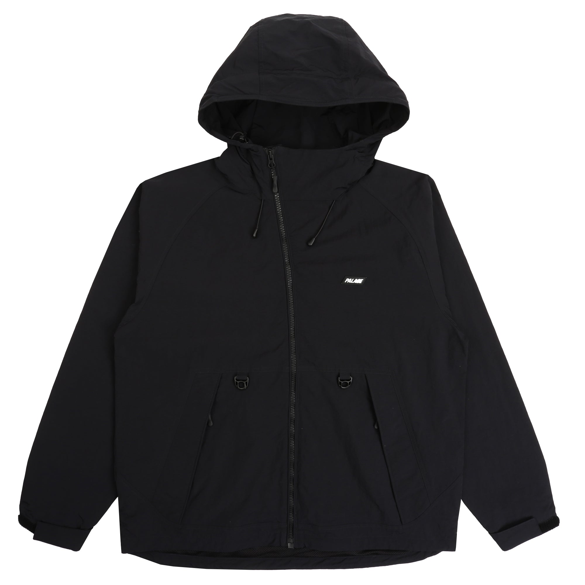 Palace Asym Shell Jacket Black マウンテンパーカー Asym Shell Jacket - Black – Supply Store