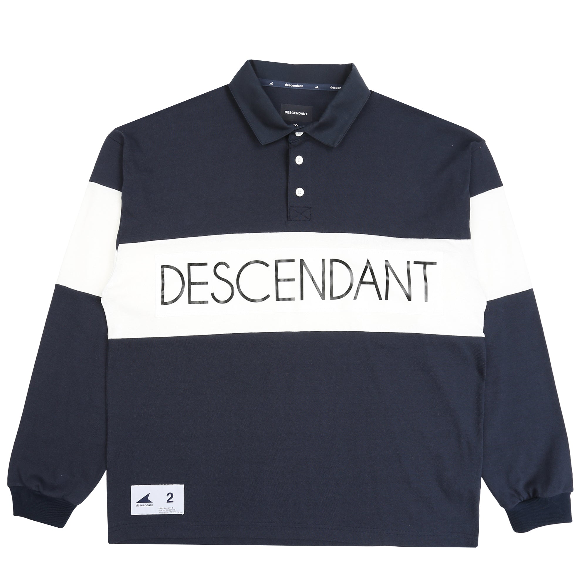 Puba Polo LS - Navy – Supply Store