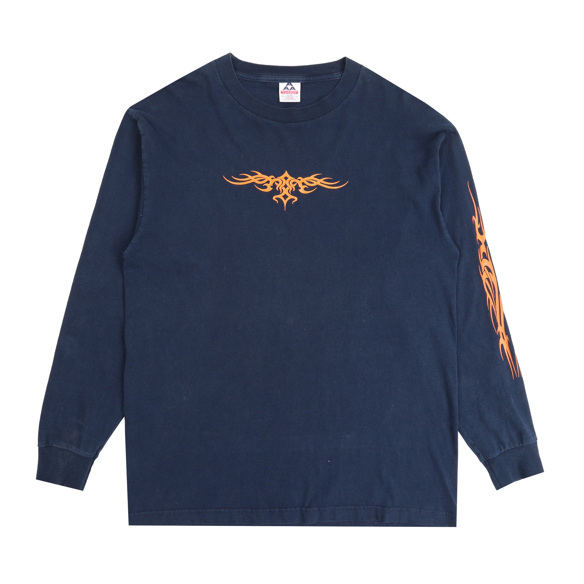 トップス tribal design long tee y2k 00s archive Y2K Tribal L/S – Supply Store