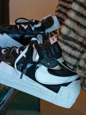 Highlighting individuality with the Nike x Sacai Blazer Low 'Patent'