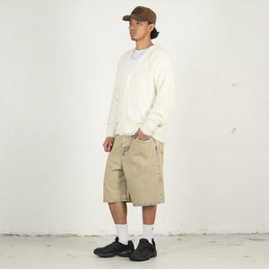 Big Ol Shorts Resin Denim- Resin Khaki