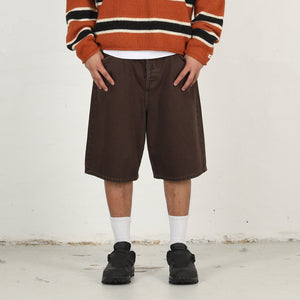 Big Ol Shorts Resin Denim- Resin Brown