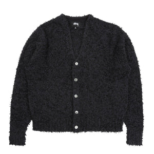 Textured Cardigan- Black