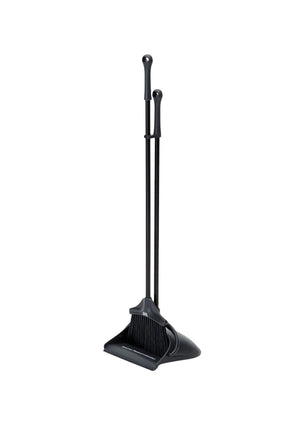 SRL Broom and Dust Pan Set - Black