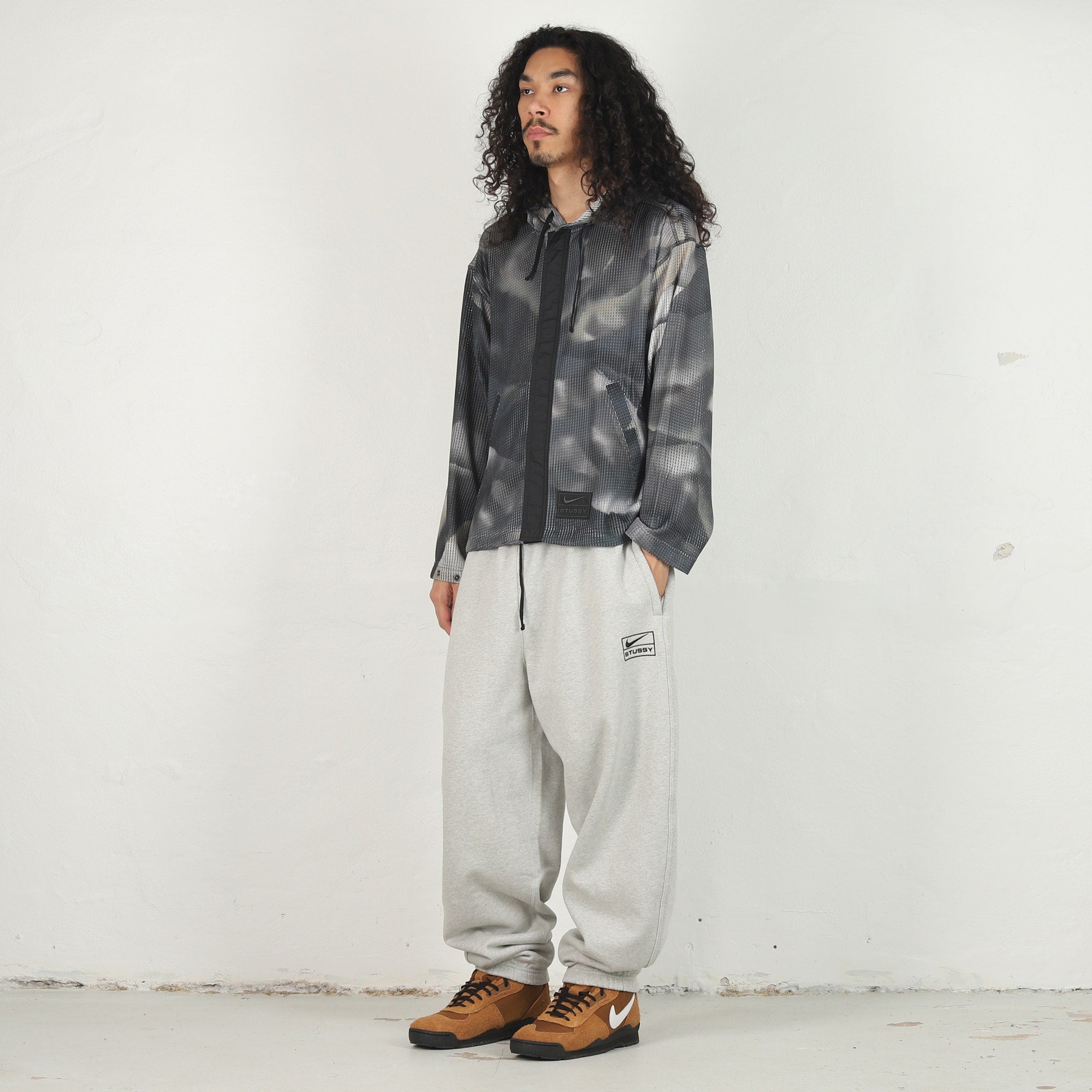 Stüssy x Nike Mesh Hoodie - Multi/Anthracite – Supply Store