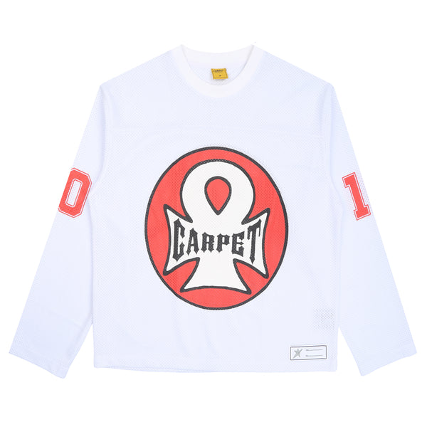 Iron Ankh LS Jersey - White