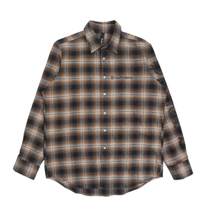 Findings Plaid LS Shirt - Navy