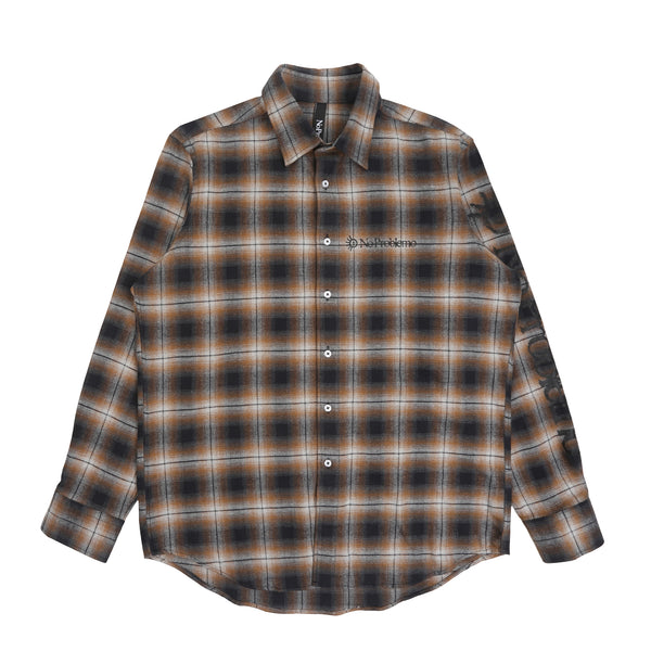 Findings Plaid LS Shirt - Navy