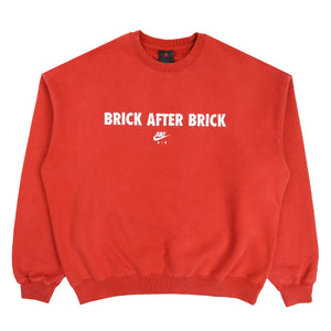 Jordan Bike Fleece Crew - Cinnabar