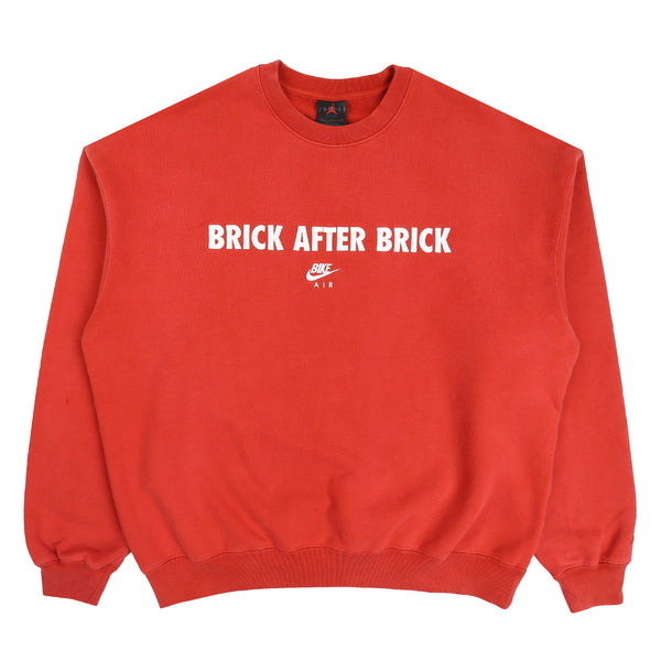 Jordan Bike Fleece Crew - Cinnabar