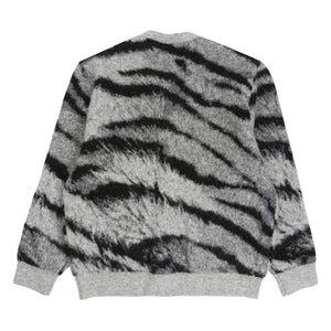 Hairy Tiger Knit Grey