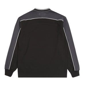 Mesh Panel Longsleeve- Slate