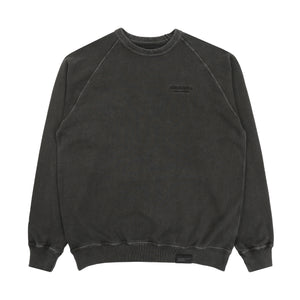 Pigment Dyed LS Sweatshirt - Black