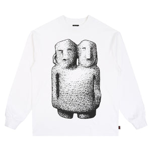 Double Headed L/S - White
