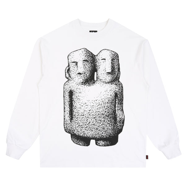 Double Headed L/S - White