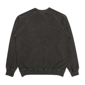 Pigment Dyed LS Sweatshirt - Black