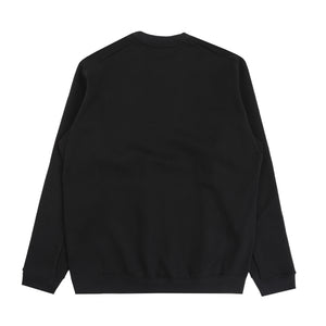 Emblem Fleece Crew - Black