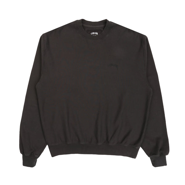 Lightweight Terry Crew - Black