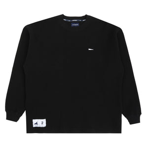 Gaufre Waffle L/S - Black