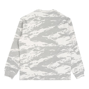 Dove Stamp Waffle Longsleeve - Snow Camo