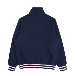 Sporty Zip Funnel - Navy