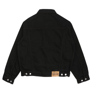 Trucker Denim - Raw Black Contrast Stitch