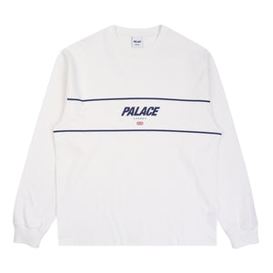 Palace London Longsleeve - White