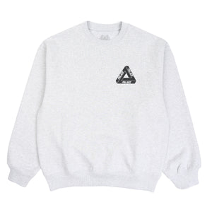 Tri-Ferg Crew Grey Marl