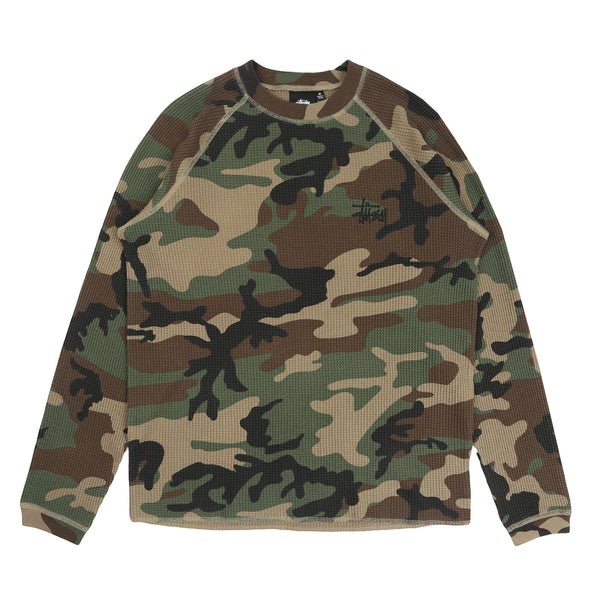 Raglan Thermal Basic Stock - Woodland Camo