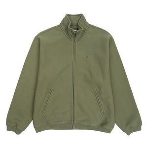 Zip Fleece Mock Neck - Green