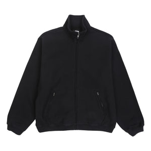 Zip Fleece Mock Neck - Black