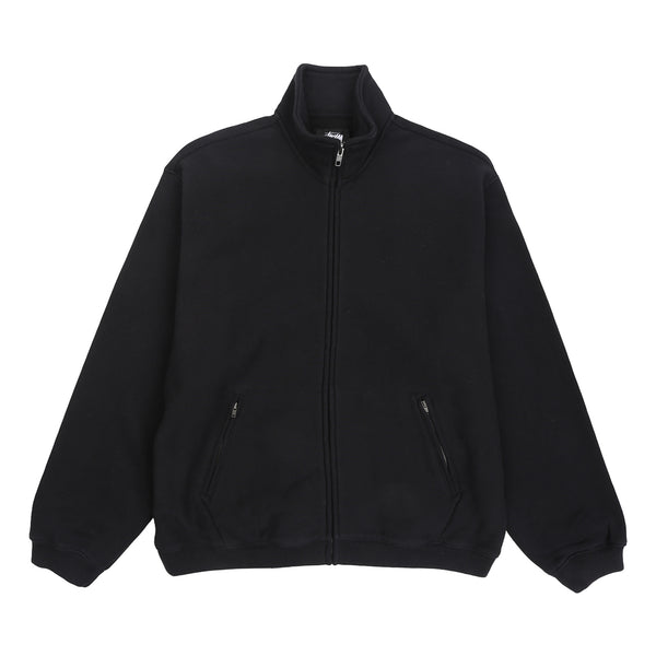 Zip Fleece Mock Neck - Black