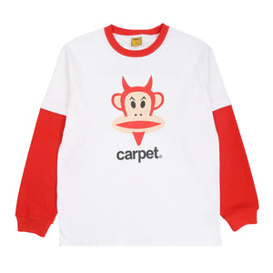 Devil Julius L/S - White