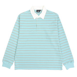 Pin Striped Rugby - Blue