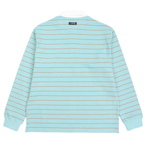 Pin Striped Rugby - Blue