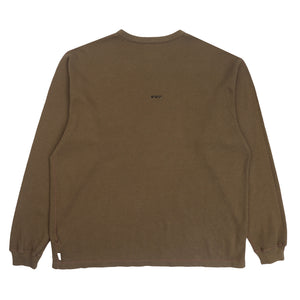 LS Waffle Standard Pullover - Olive Drab