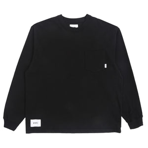 AII LS Cotton Pullover - Black