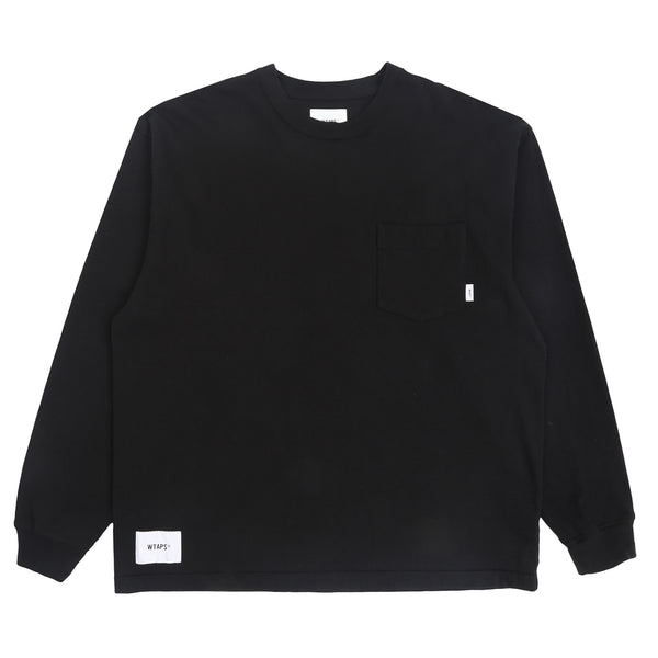 AII LS Cotton Pullover - Black