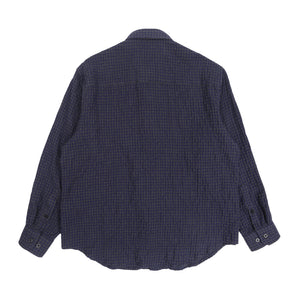 TXT 04 LS CTWO Tweed Shirt - Navy