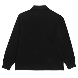 Ls Classic Pique Polo - Black