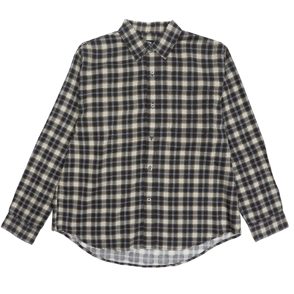 Matthew Plaid Shirt - Black