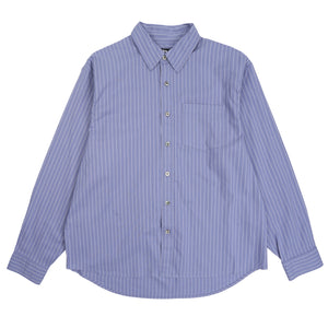 Oxford Ls Shirt - Blue Stripe