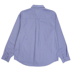 Oxford Ls Shirt - Blue Stripe