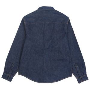 Denim Western Shirt - Dark Denim