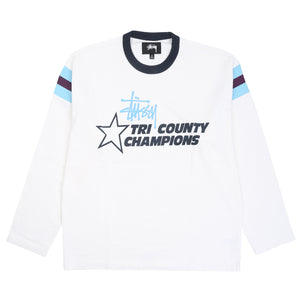 Ls Ringer Tee - White