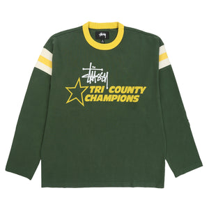Ls Ringer Tee - Green