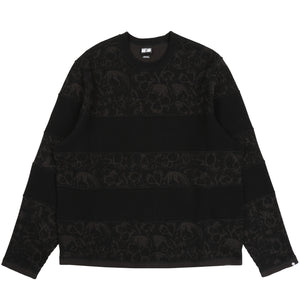 BB Patchwork LS - Jet Black