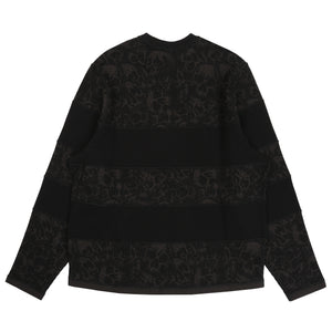 BB Patchwork LS - Jet Black